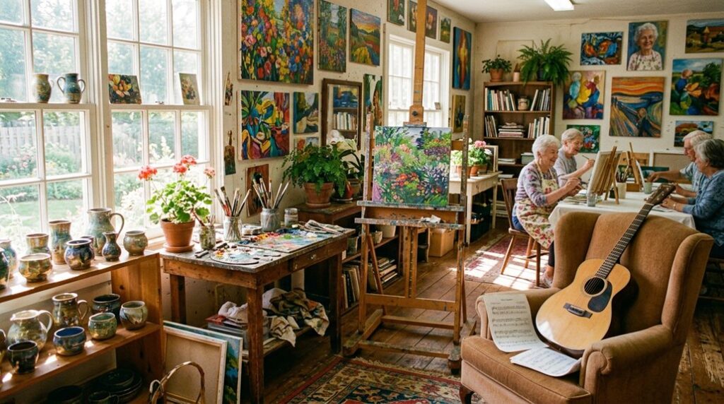 creative expression in aging